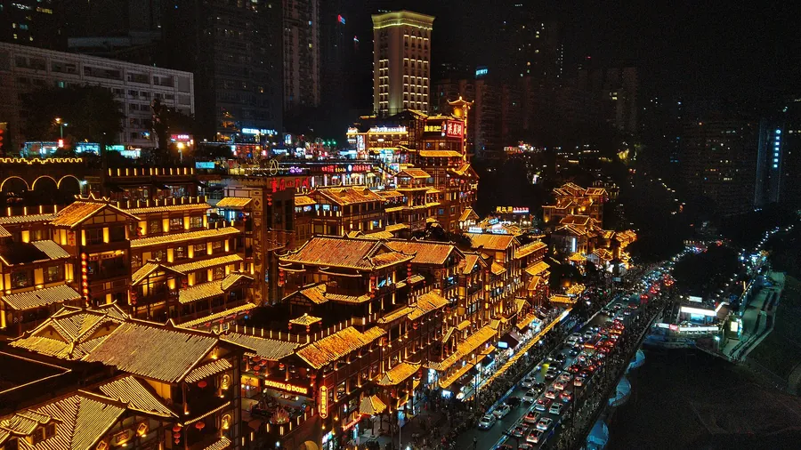重庆山城夜景